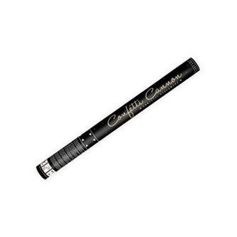 Vystřelovací konfety proužky zlaté 60 cm