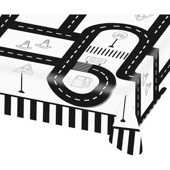 Doprava papierový obrus 120 cm x 180 cm Amscan