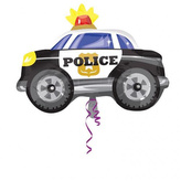 Police auto fóliový balónik 60cm x 45cm