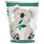 Koala tégliky papierové 8 ks 250 ml Amscan