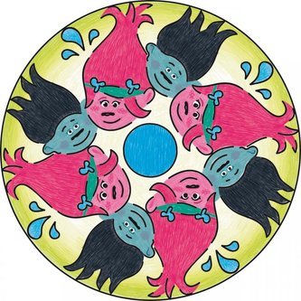 Trollové malá Mandala