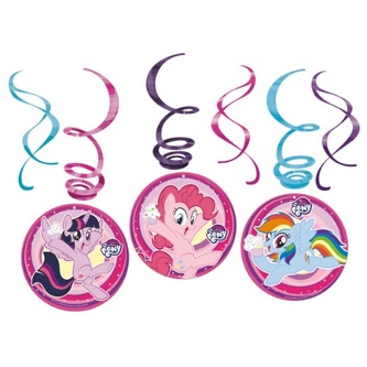 My Little Pony závěsné dekorace 6 ks, 60 cm Amscan
