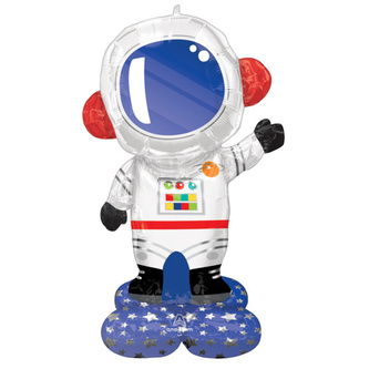 Balónek astronaut AirLoonz 81 cm x 144 cm Amscan