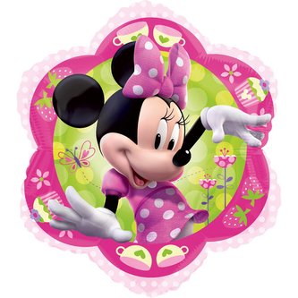 Minnie fóliový balónik kvietok 45cm Amscan
