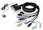 ATEN 2-port HDMI KVM USB2.0 mini, audio, 1.2m kabely, DO