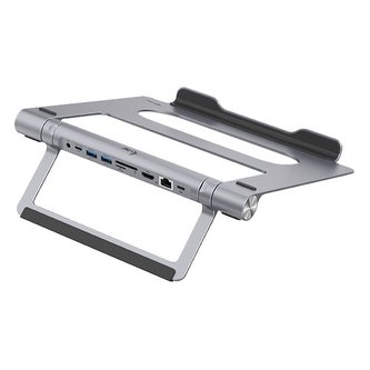 i-tec stojan pre notebooky do 15,6" s dokovacou stanicou / 2x USB 3.0 / 1x USB-C / HDMI / LAN / SD / microSD / PD 100W