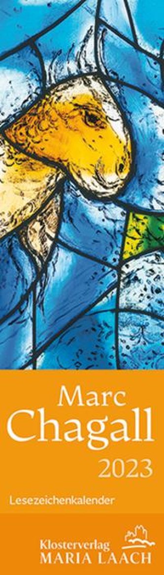 Lesezeichenkalender - Marc Chagall 2023