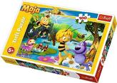 Puzzle Včielka Maja s priateľmi 100 dielikov 41x27, 5cm v krabici 29x19x4cm