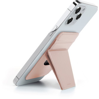 UNIQ LYFT MagSafe stojánek se sloty pro platební kartu růžový