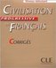 Civilisation progressive du français avec 400 activités - niveau