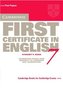 Cambridge First Certificate in English 7 Student's Book
