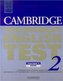 Cambridge Preliminary English Test 2 Teacher's book