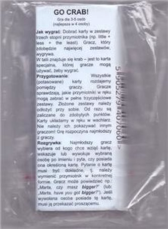 Go Crab. Gra karciana do nauki języka angielskiego