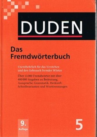 Duden 5. Das Fremdworterbuch