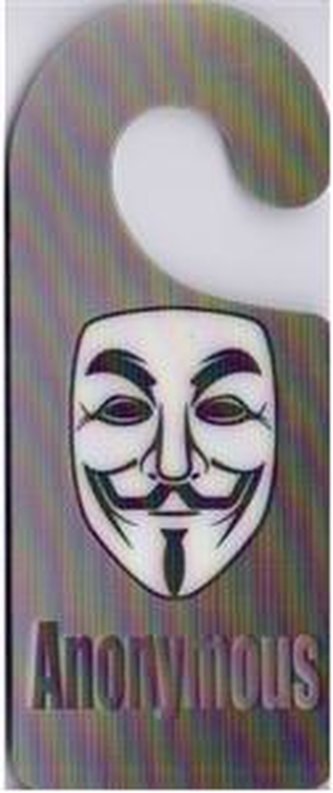 Zawieszka 3D Anonymous