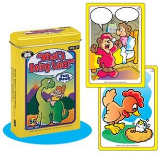 WHAT'S BEING SAID? FUN DECK