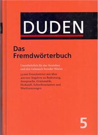 Duden das Fremdworterbuch