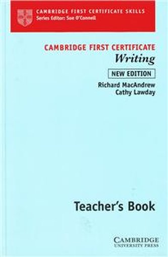 Cambridge First Certificate Writing Teacher's book