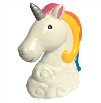Skarbonka Jednorożec biały