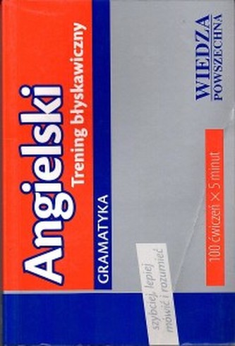 Angielski. Trening błyskawiczny. Gramatyka