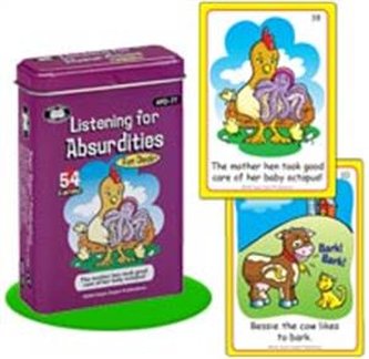 LISTENING FOR ABSURDITIES FUN DECK