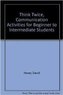 Think Twice Student's Book: Communication Activities for Beginne