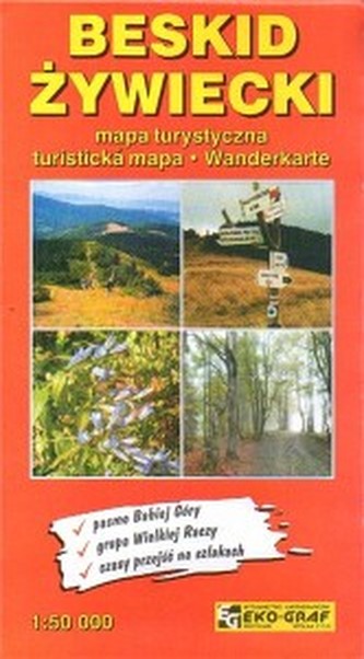 Beskid Żywiecki. Mapa turystyczna