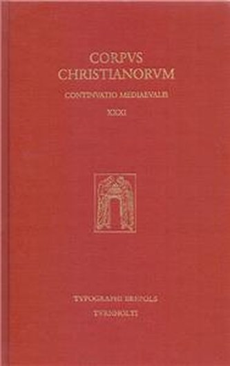 Corpus Christianorum Vol. XXXI