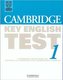 Cambridge Key English Test 1 Student's book