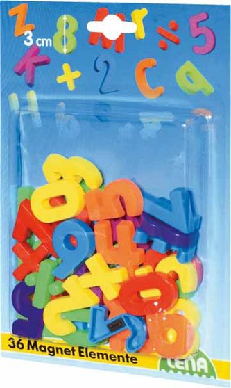 Magnetické číslice 30mm 36ks na karte