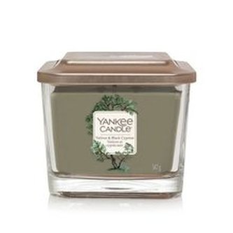 Yankee Candle Aromatická svíčka malá hranatá Vetiver & Black Cypress 96 g unisex