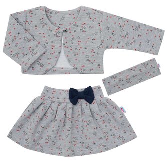 3-dílná holčičí souprava New Baby Emma - velikost 62 (3-6m)