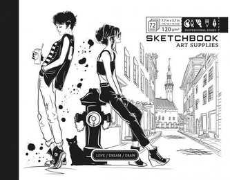 Szkicownik 197x145/72K 100g TW tektura FRESH