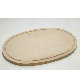 Deska kuch ovál 38x25x1,5cm