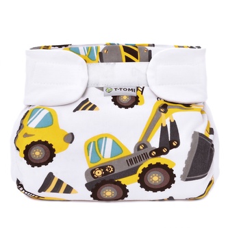 T-TOMI Ortopedické abdukční kalhotky - suchý zip Diggers (3-6kg)