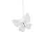 dekorace vánoční MOTÝL 11cm PH BÍ (2ks)