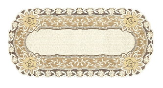 Žakárový ubrus - běhoun SOFIA 65x135 cm krémová MyBestHome