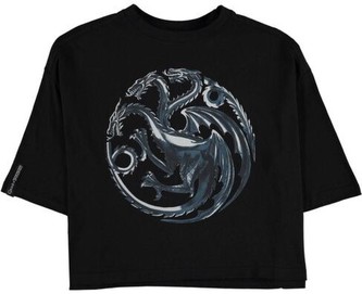 Tričko dámské Crop top GOT - House of the Dragon L