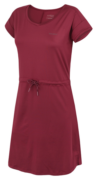 Dámské šaty Del L tm. vínová - S