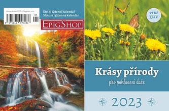 Krásy přírody pro pohlazení duše 2023 - stolní kalendář