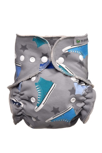 T-TOMI Kalhotková plena - přebalovací set patentky Trainers