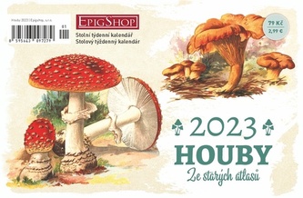 Houby ze starých atlasů 2023 - stolní kalendář