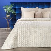 Přehoz na postel ROCK 170x210 cm krémová/zlatá Mybesthome