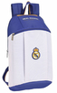 Jednoduchý mini batoh FC Real Madrid: 21/22 (objem 8,6 litrů|22 x 39 x 10 cm) bílý polyester