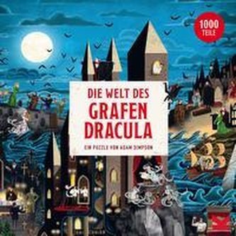 Die Welt des Grafen Dracula 1000 Teile Puzzle