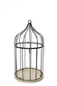 Dekorativní ptačí klec černá 35x18,5 cm