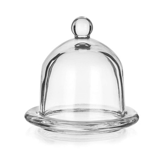 Dóza sklo s poklopom na citrón/syrečník ¤9,5cm LIMON