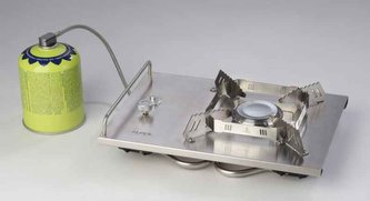 Vařič s nerezovým stolkem Single DELUXE