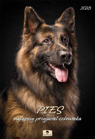 Kalendarz 2023 A3 Ścienny Pies