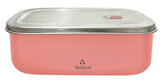 Bioloco Nerezový svačinový box 425 g mátový